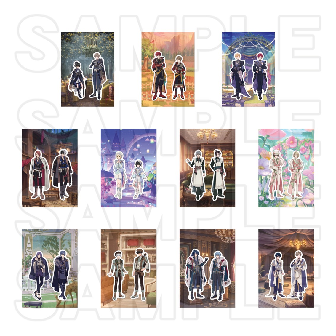 ダイカットステッカーセット「Sonatine Collection」（11種）