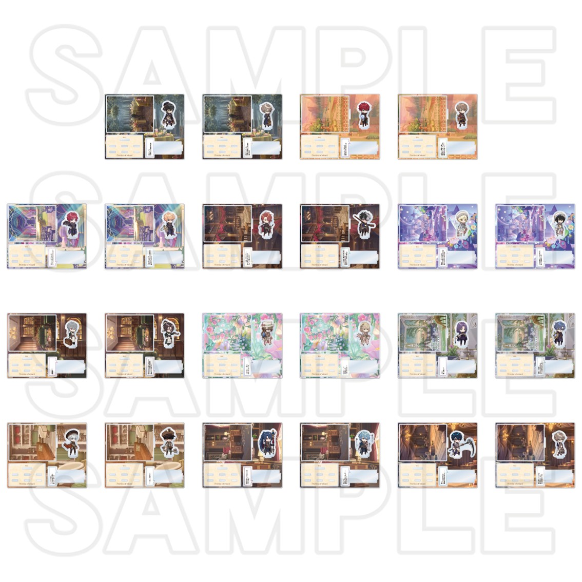アクリルスタンド「Sonatine Collection mini」（22種）