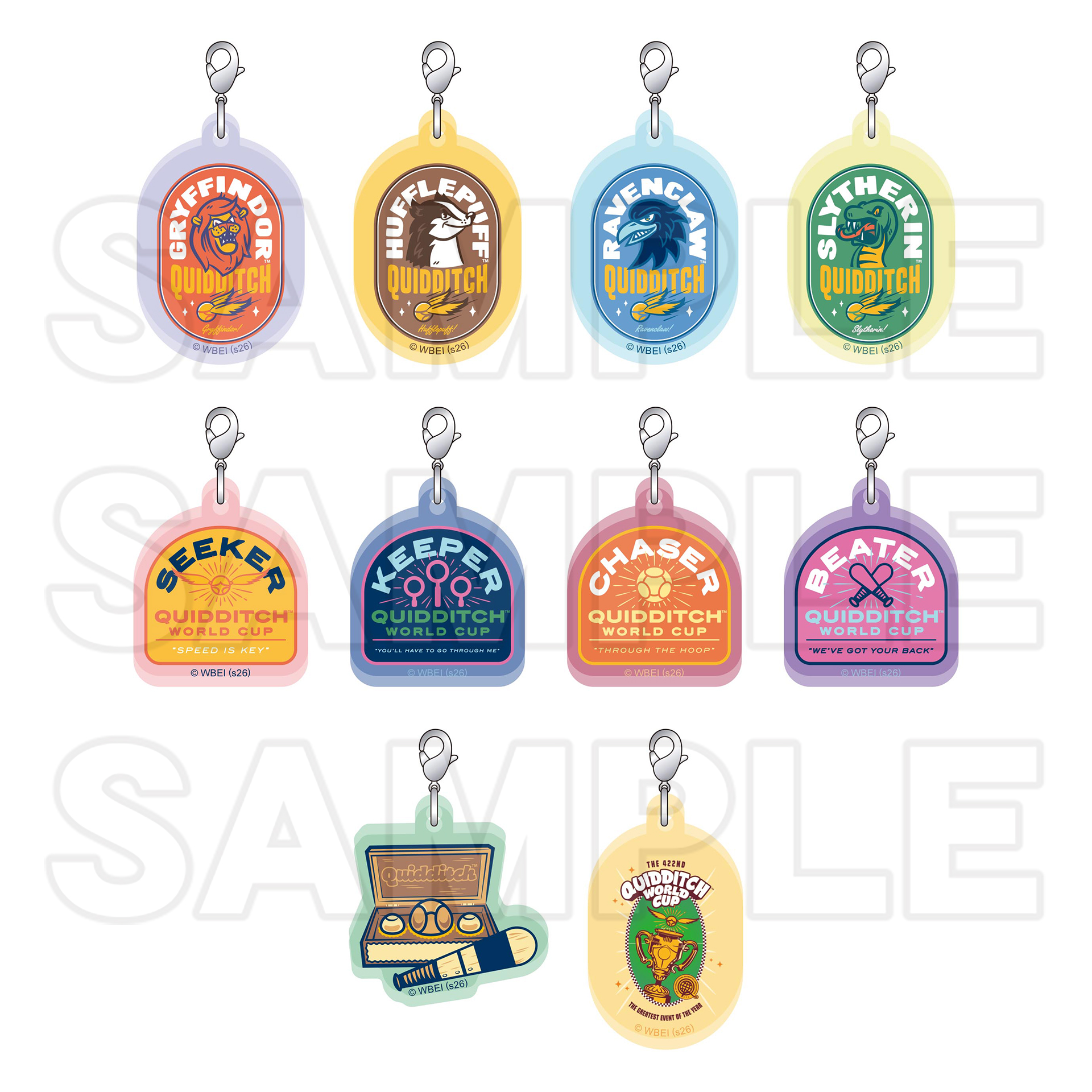 アクリルチャームコレクション(全10種)／クィディッチ