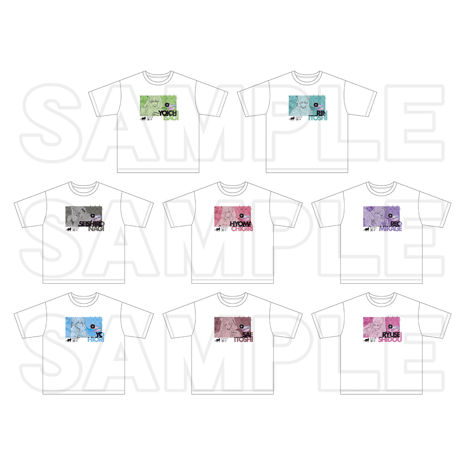 Space A la mode T-shirt Collection／Cyber Cat　M・L(各8種)