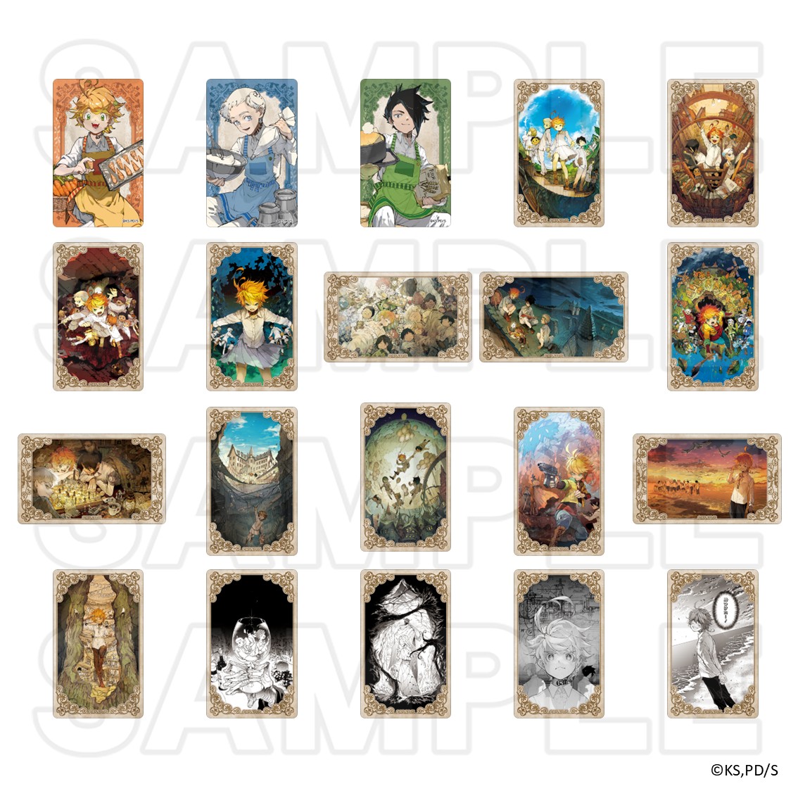メモリアルクリアカードコレクション（全20種）
