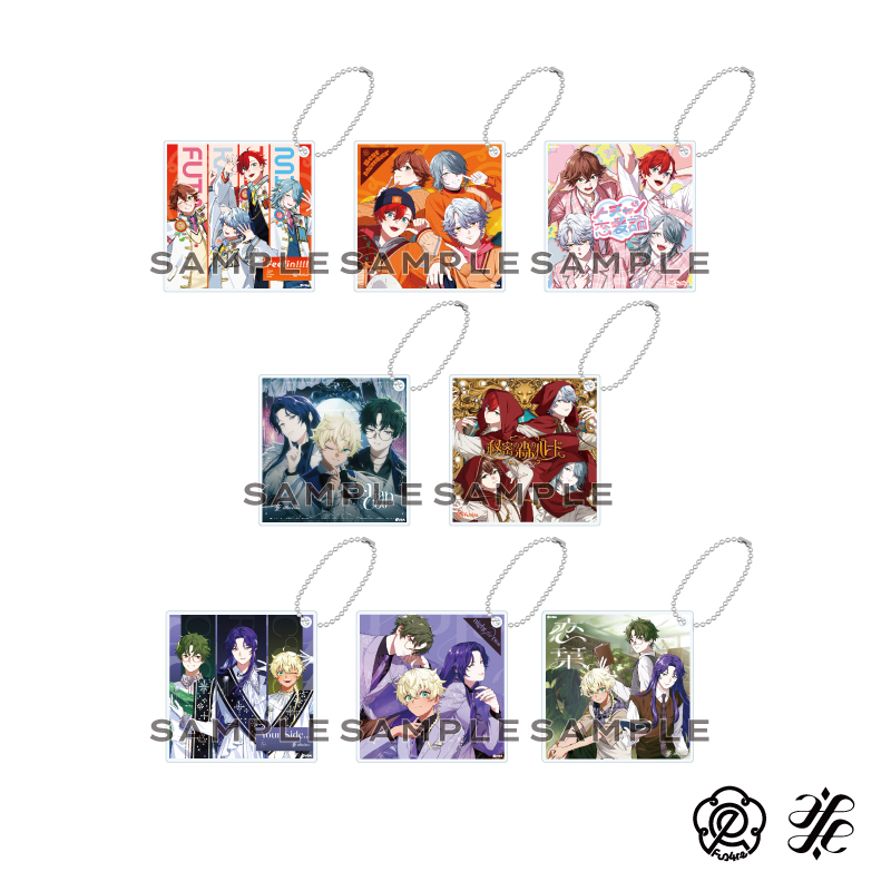 fun4re/illuvista トレーディングジャケットアクリルチャーム(全8種)