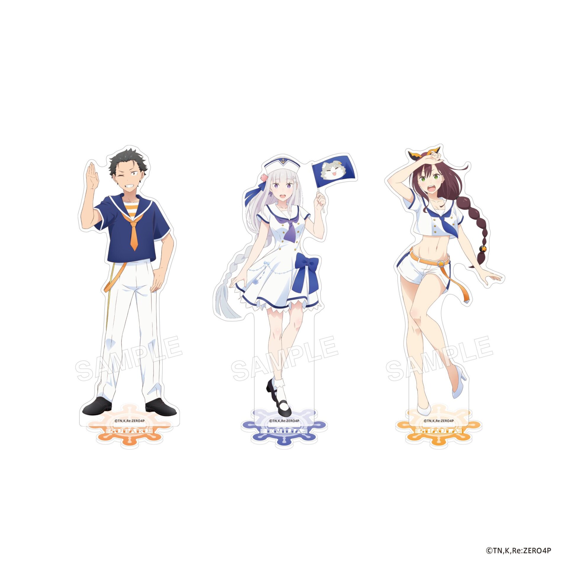 「Re:ゼロから始める異世界生活」アクリルスタンドフィギュア マリン ver.（3種）
